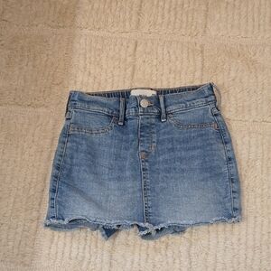 Abercrombie Kids Blue Denim Skirt